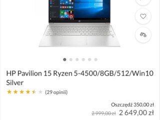 Laptop hp pavilion 15